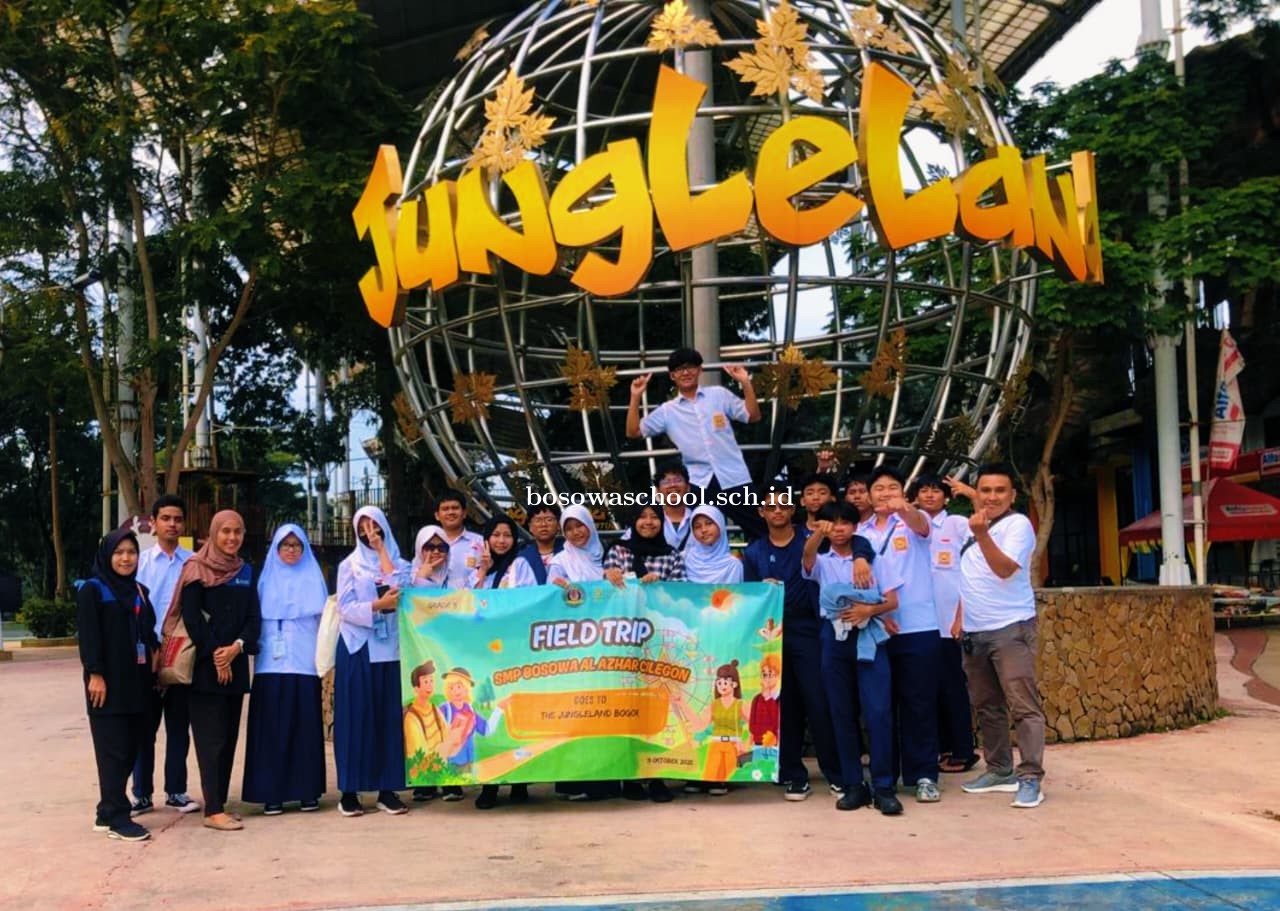 SMP Bosowa Al Azhar Gelar Field Trip Edukatif ke Jungleland Bogor, Siswa Belajar Seru di Alam Terbuk
