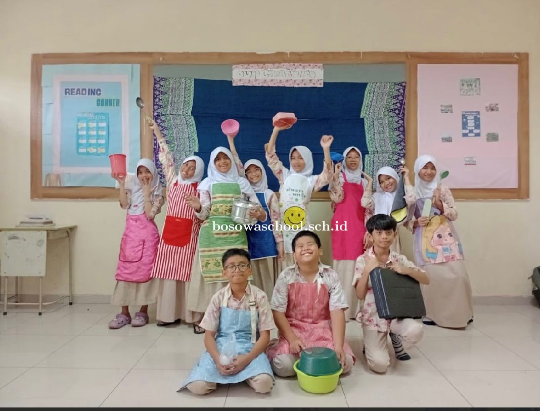 SD Bosowa Al Azhar Gelar Cookery Class, Siswa Antusias Belajar Membuat Siomay Khas Bandung