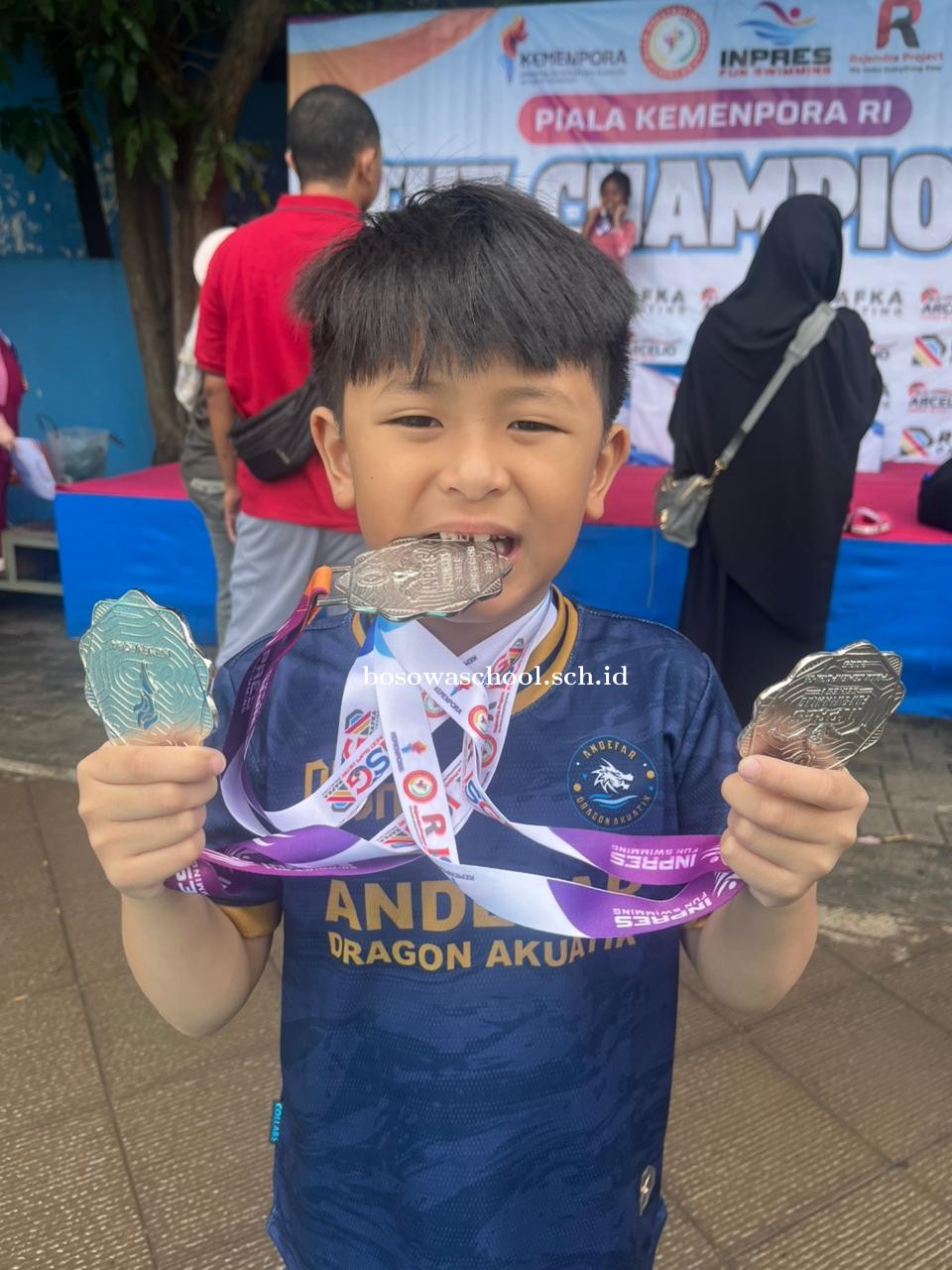 Borong 3 Medali Perak Kemenpora! Siswa SD Bosowa Al Azhar, Kailash Afkari, Ukir Prestasi Gemilang di